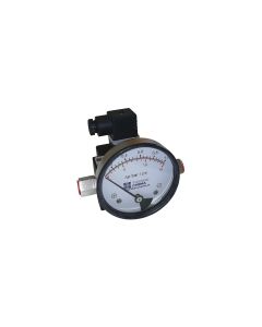 Differenzdruckanzeige Typ 1 optisch mit Wechselkontakt ohne Anbausatz