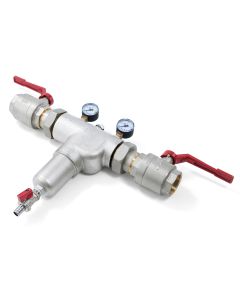 Schutzfilterset Nickel 2" inkl. Magnet und Einsätze 100 + 300 µm