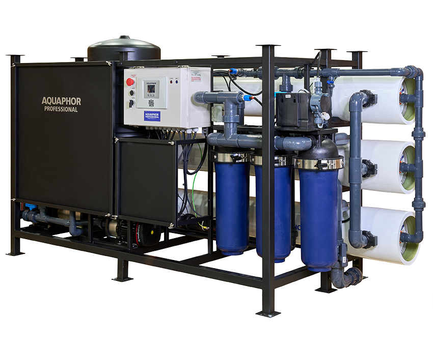 Modulare Umkehrosmoseanlage Monoblock 6.000 Liter