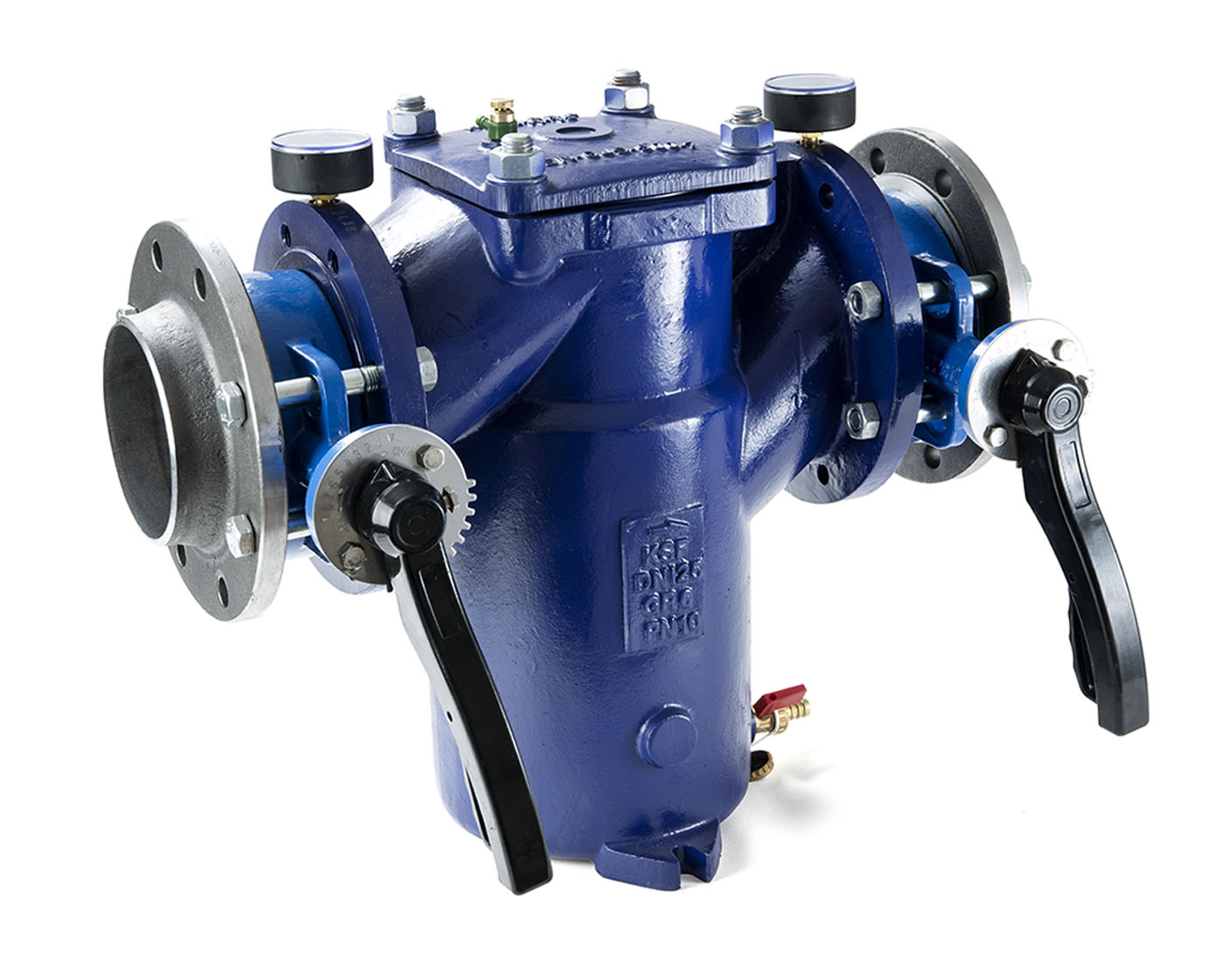 Schutzfilter Komplett-Set DN100 100 µm mit Absperrklappen